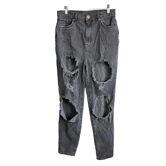 BDG Mom High-Rise Distressed Jeans - Picture 3 of 7